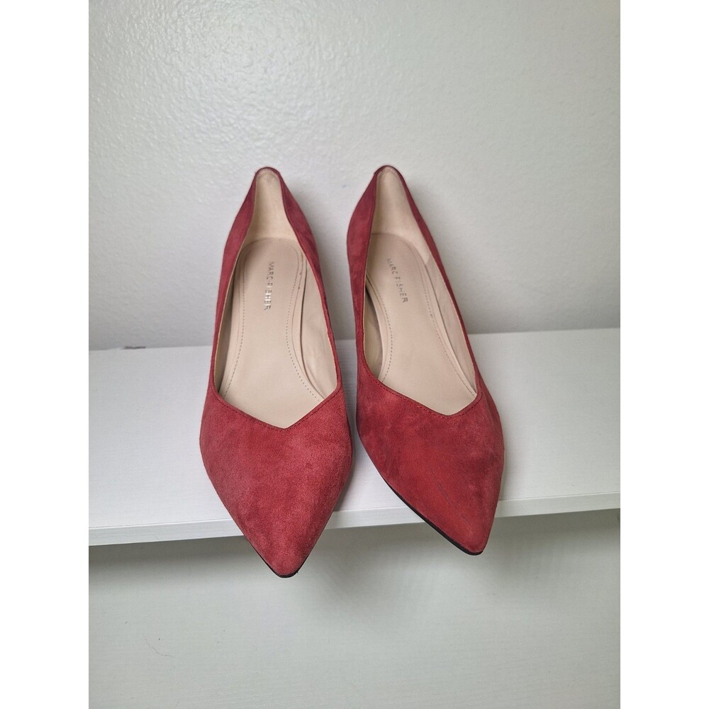 Marc Fisher Women's Red MFCALEA Heels Shoes Sz 9.5M - Picture 5 of 10